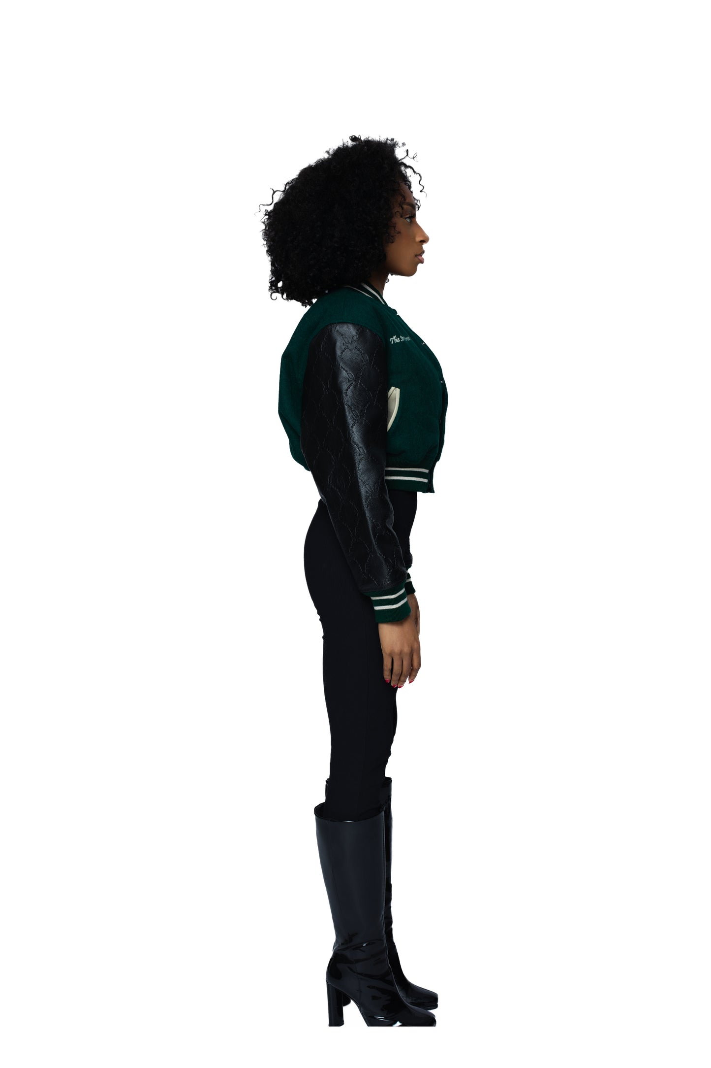 CADEN VARSITY - veste courte - vert