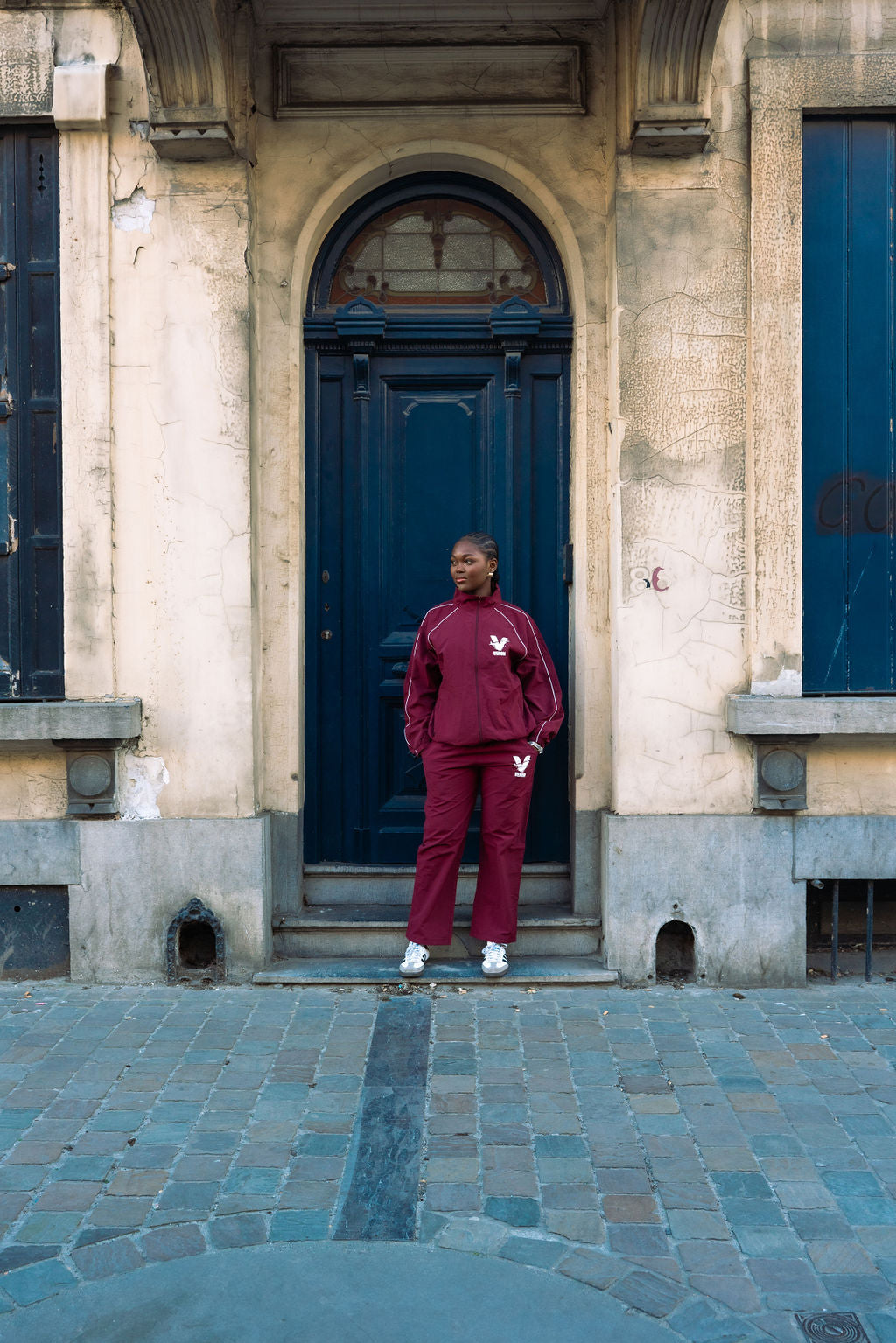 MILLER - ensemble survêtement - bordeaux