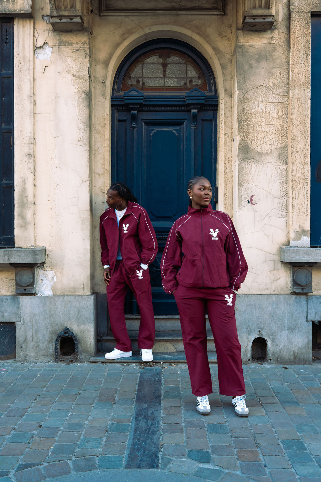 MILLER - ensemble survêtement - bordeaux