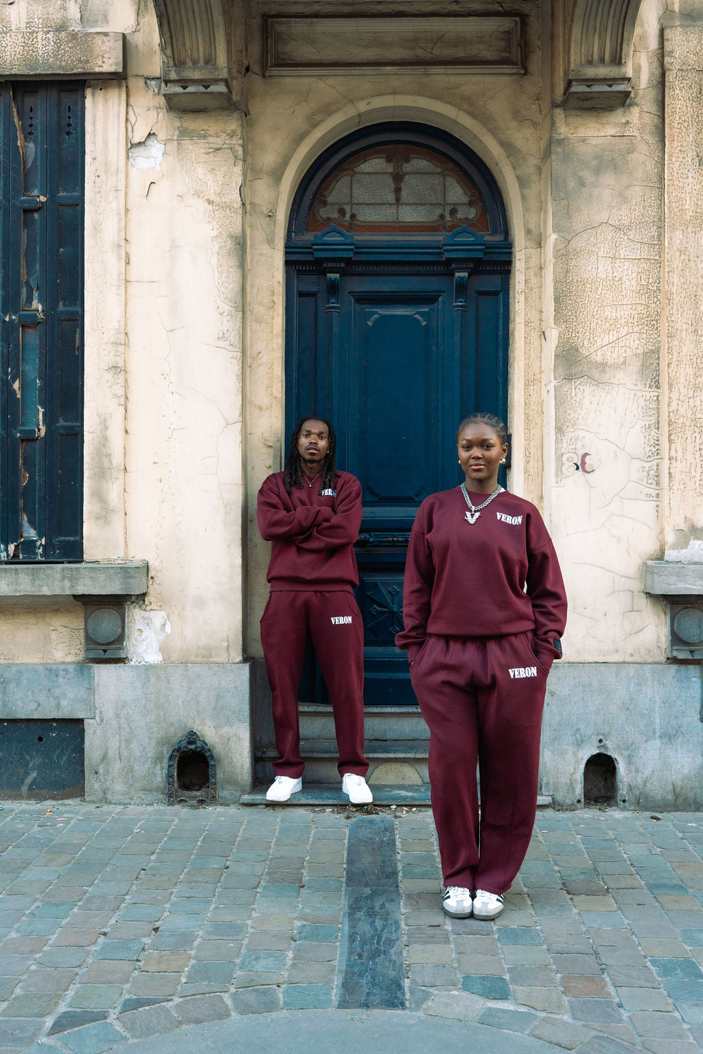 JORDINHO - sweat-shirt- bordeaux