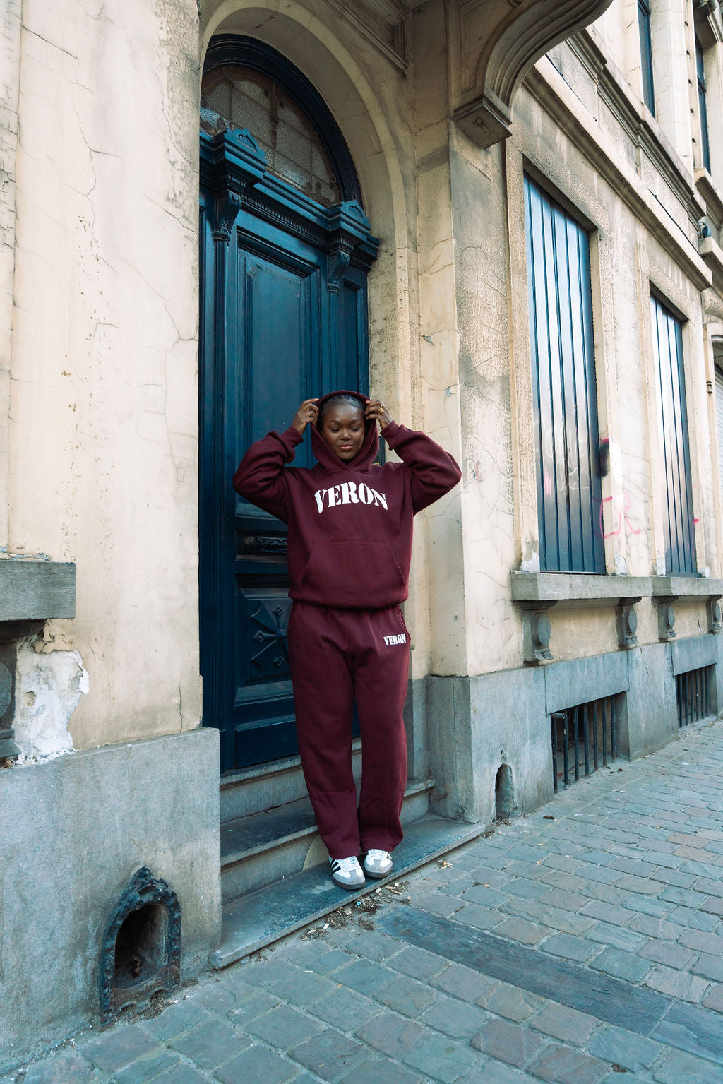 HUGO -  sweat-shirt - bordeaux